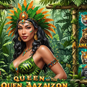 Spinomenal revela "Queen of the Amazon": um slot de aventura na selva cheio de tesouros