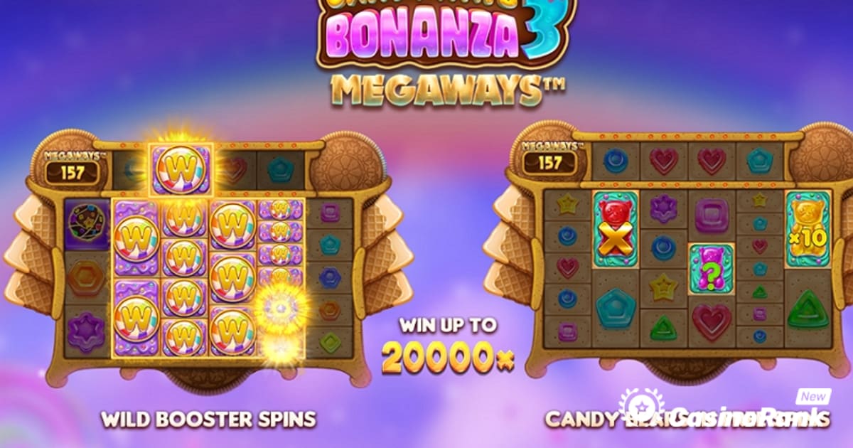Stakelogic oferece experiência doce em Candyways Bonanza 3 Megaways
