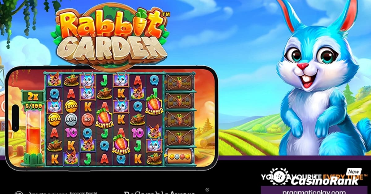 Pragmatic Play apresenta o novo slot Rabbit Garden