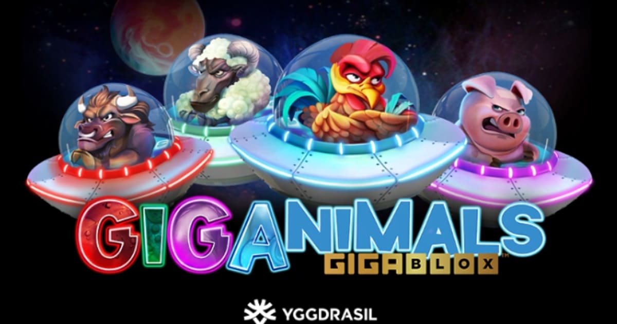 Faça uma jornada intergaláctica em Giganimals GigaBlox de Yggdrasil
